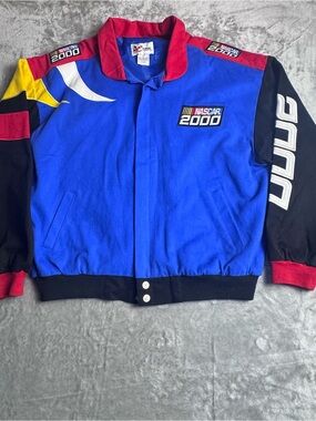 Vintage NASCAR 2000 Blue Racing Jacket